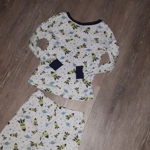 2 peice space/rocket pjs-3t